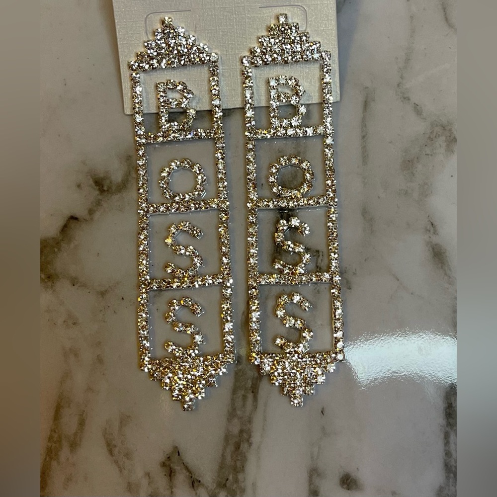 BOSS earrings
